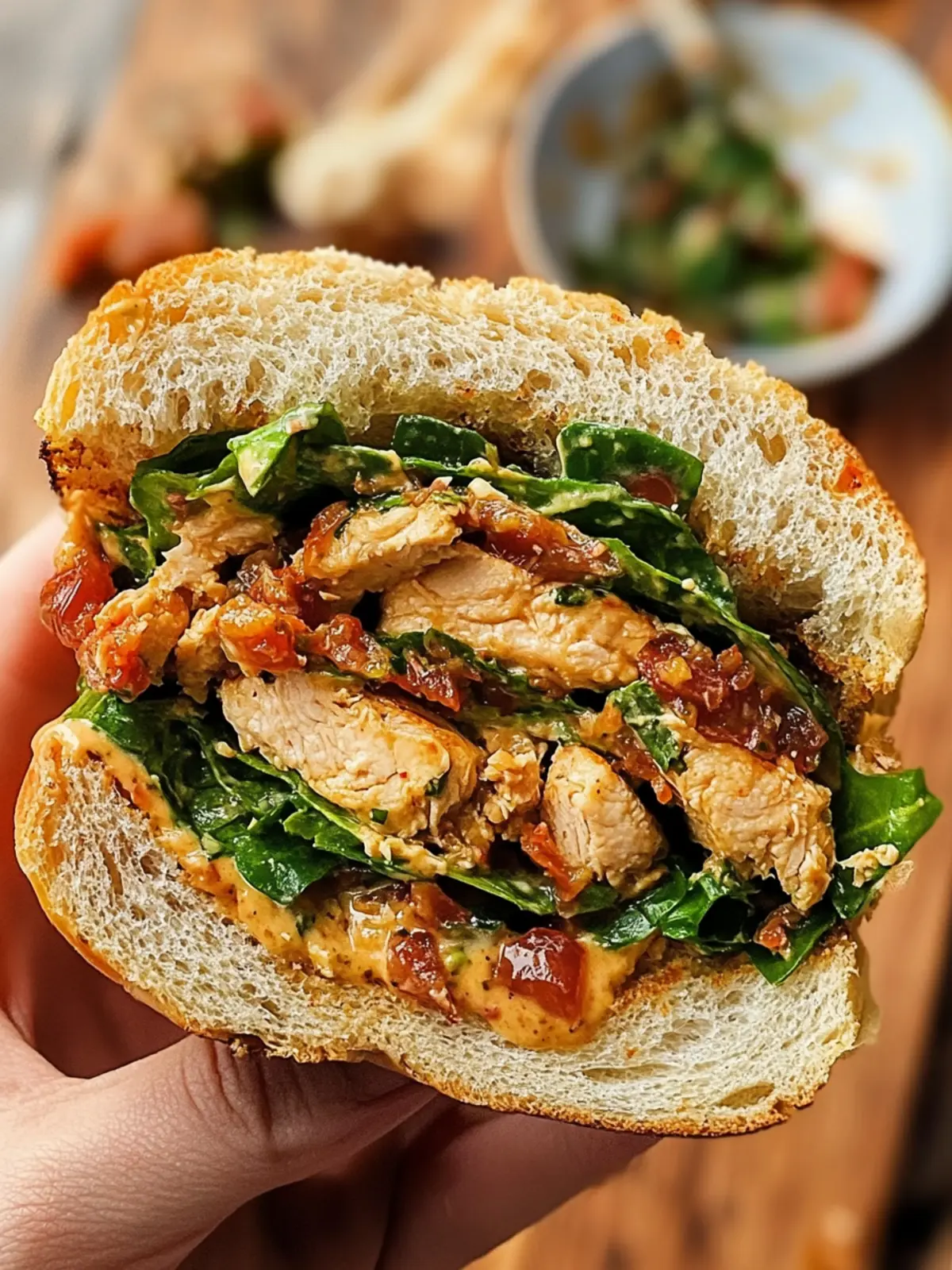 Marry Me Chicken Chopped Salad Sandwich That'll Wow Everyone 5 Marry Me Chicken Chopped Salad Sandwich