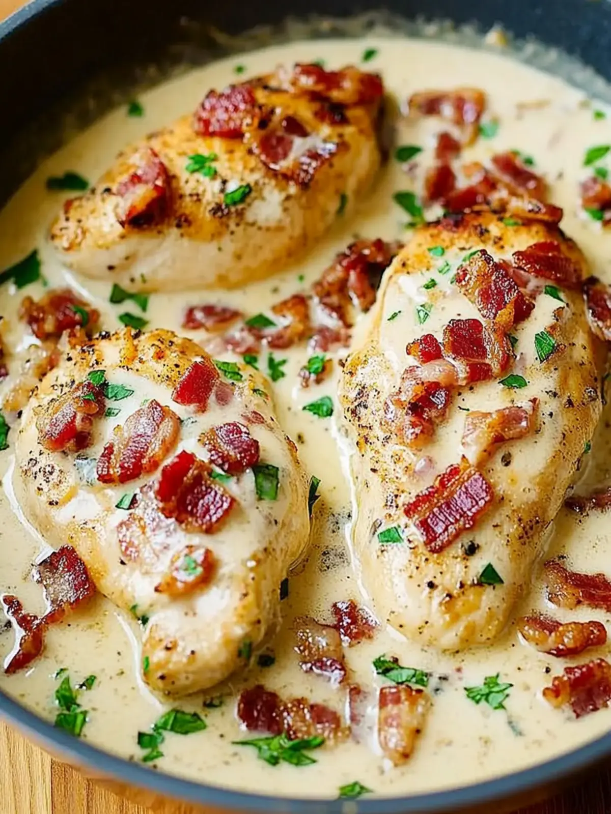 Asiago Chicken with Bacon Cream Sauce You Must Try Tonight 2 Asiago Chicken with Bacon Cream Sauce