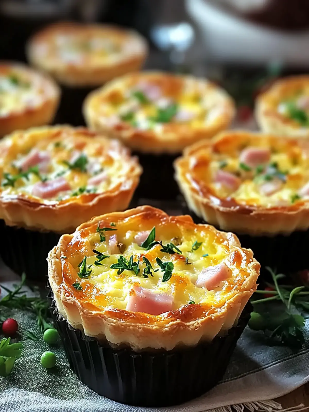 Christmas Ham & Quiche Cups: A Festive Delight for Easy Cheering 5 Christmas Ham & Quiche Cups: A Festive Delight