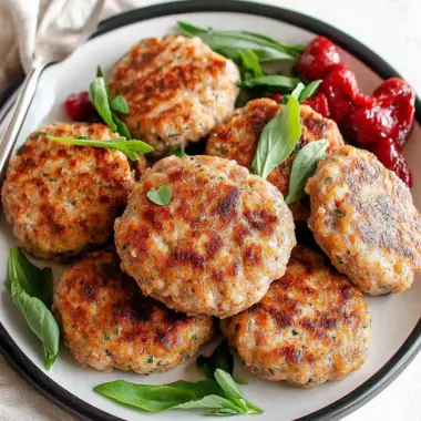 Savory Homemade Chicken Sausage Patties with a Fruity Twist 10 Homemade Chicken Sausage Patties
