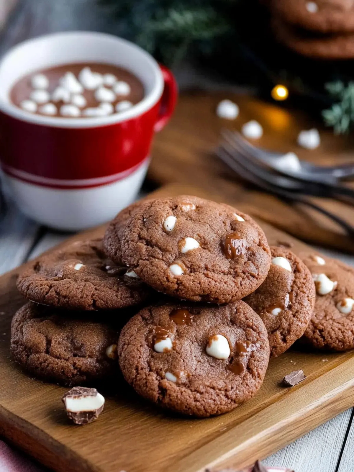 Hot Chocolate Cookies | Cozy Christmas Cookie Dreams 4 Hot Chocolate Cookies | Christmas Cookies