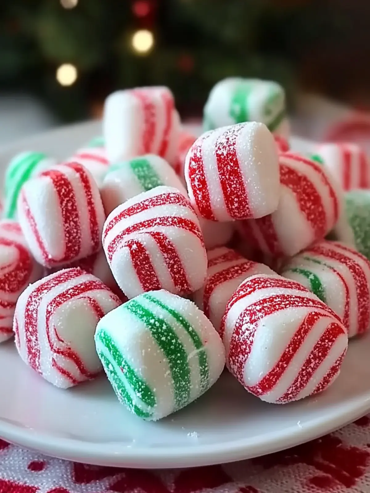 Soft Christmas Peppermints: Easy No-Bake Holiday Treats 3 Soft Christmas Peppermints