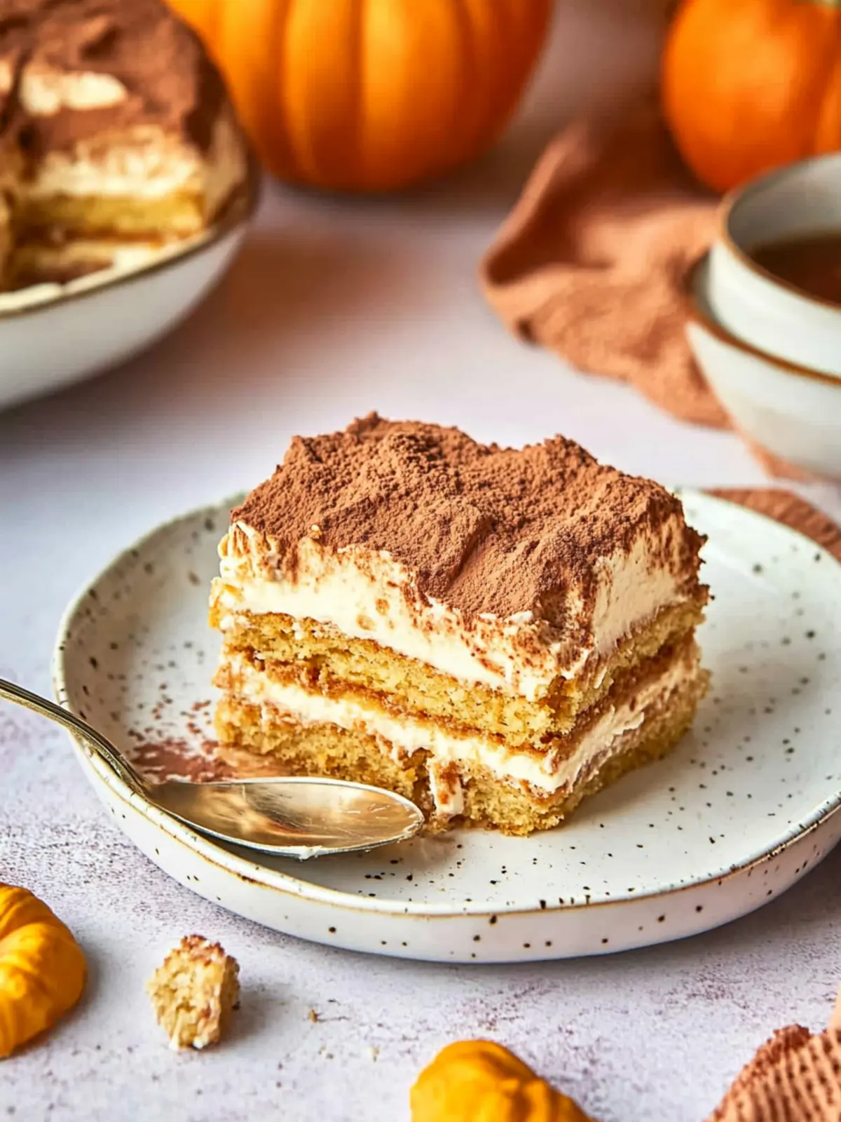 Creamy Pumpkin Tiramisu: No-Bake Fall Dessert Bliss 3 Pumpkin Tiramisu