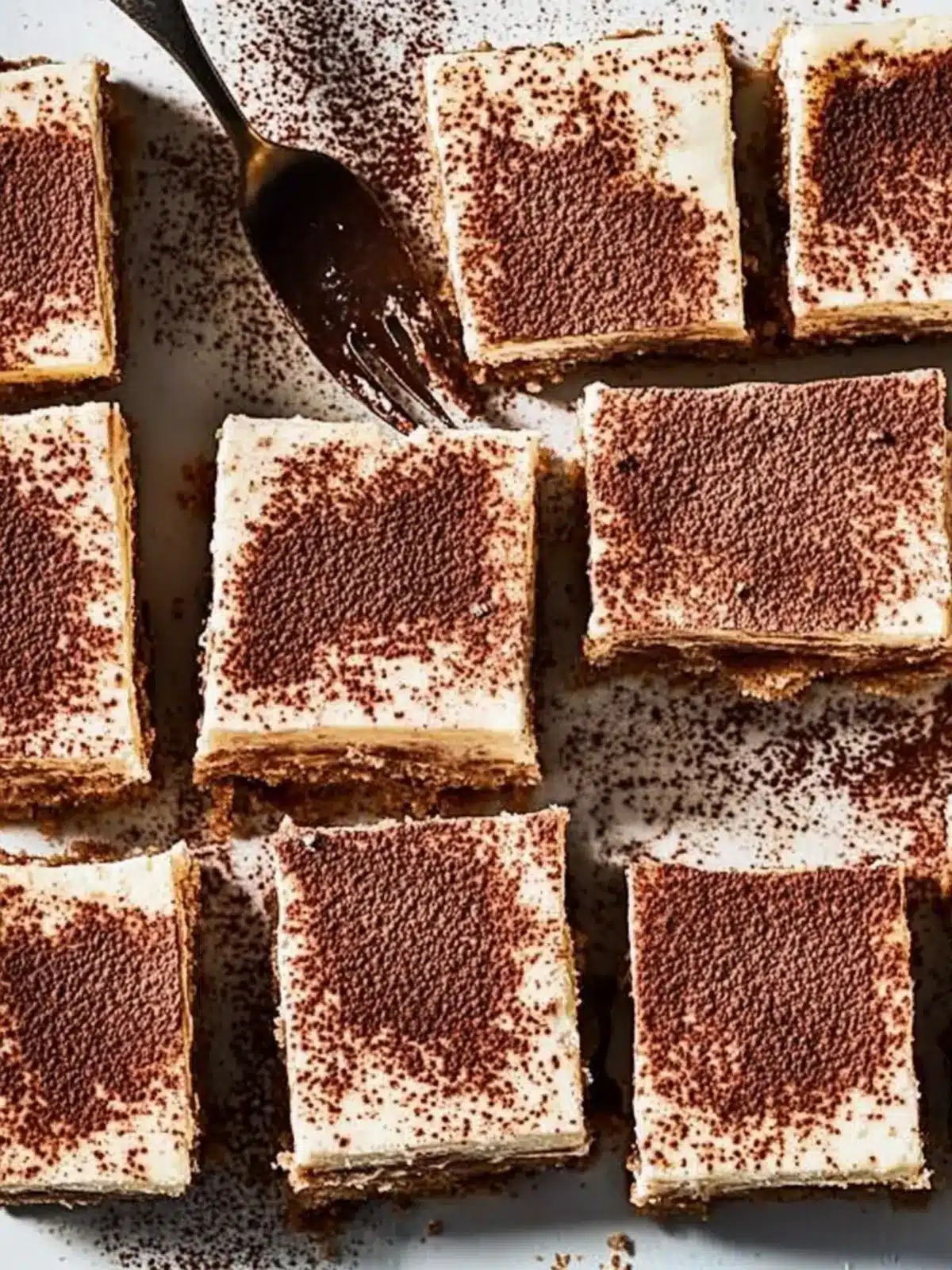 Tiramisu Cheesecake Bars: A Heavenly Dessert Delight 3 Tiramisu Cheesecake Bars