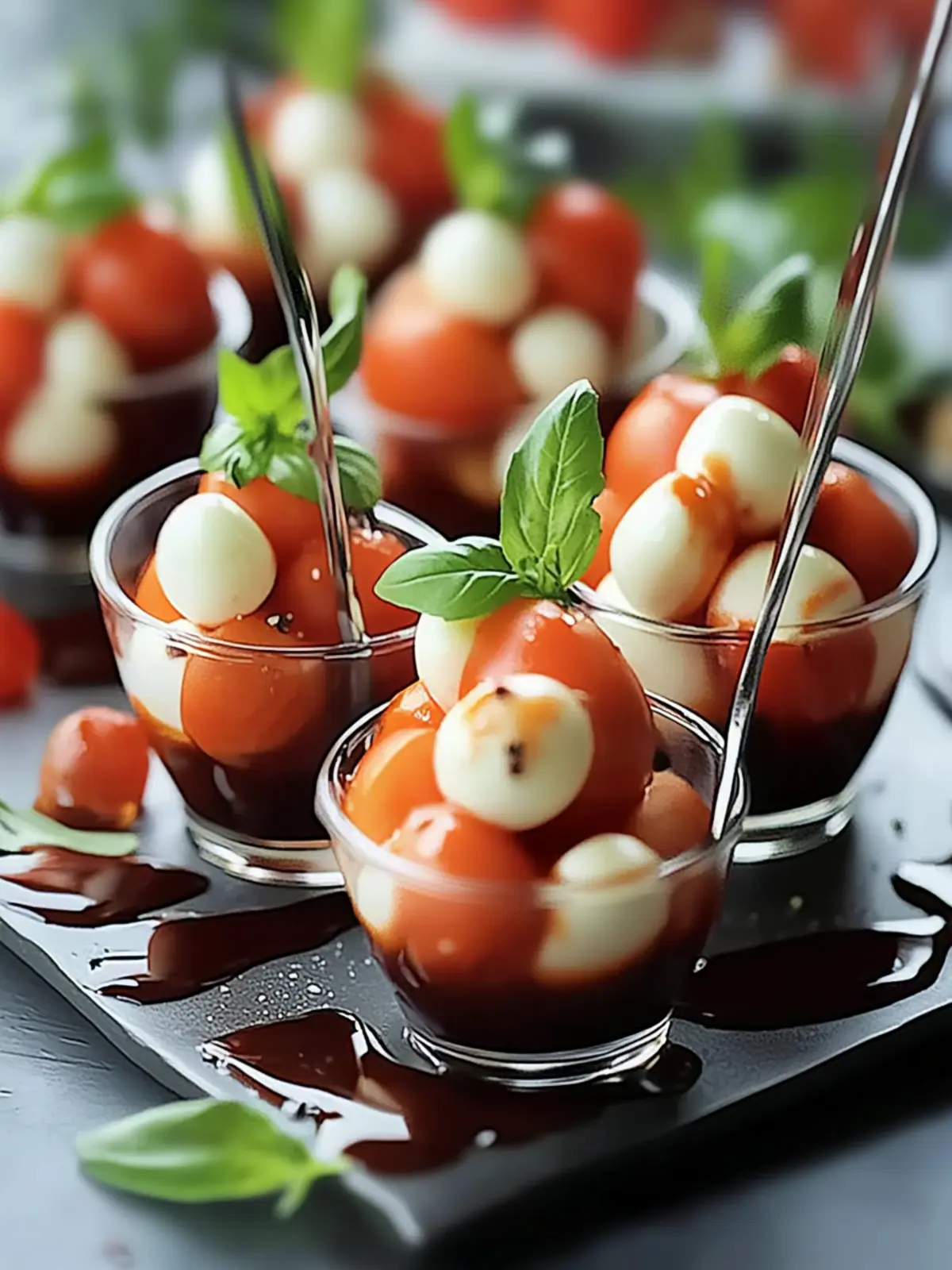 Christmas Mini Caprese Salad Cups for Effortless Holiday Delight 4 Christmas Mini Caprese Salad Cups