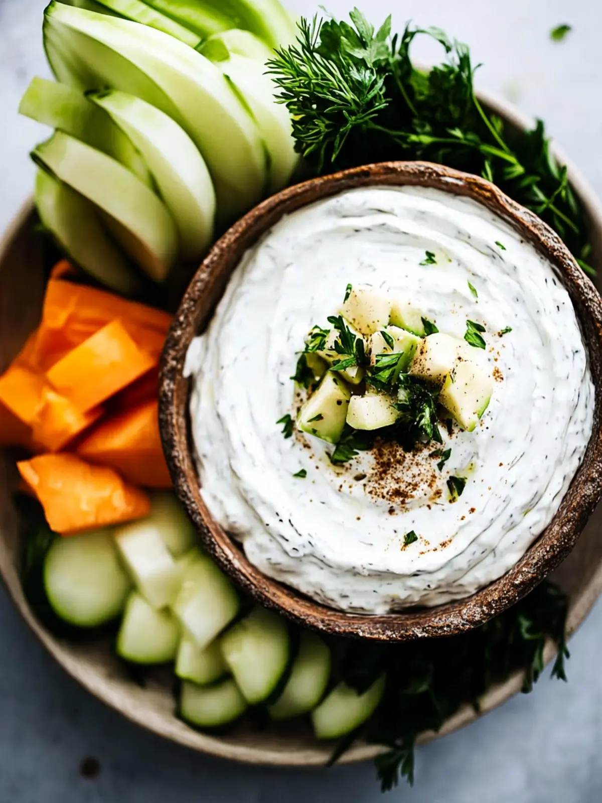 Zesty Greek Yogurt Ranch Dip: Easy 3-Ingredient Delight 4 Greek Yogurt Ranch Dip (Easy 3-Ingredient Recipe)