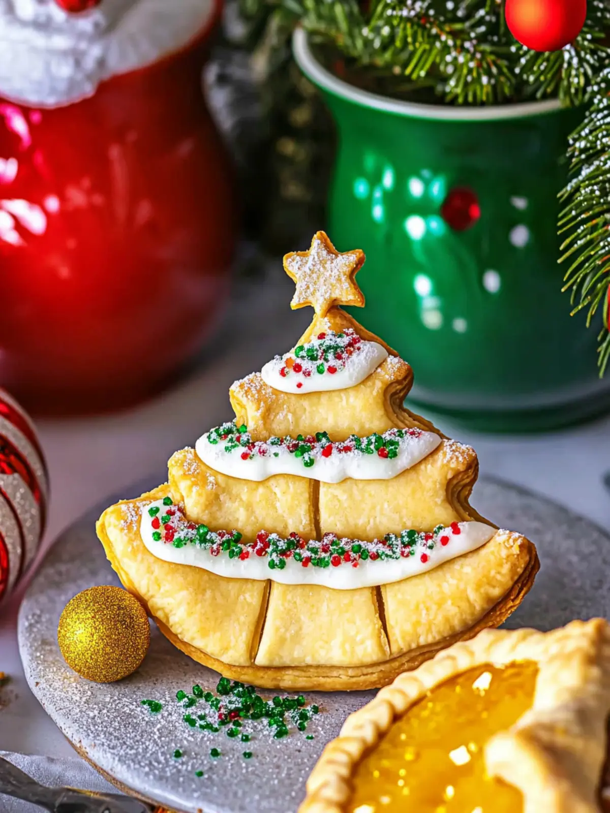 Cranberry Orange Christmas Tree Pies Are Festive & Foolproof! 4 Cranberry Orange Christmas Tree Pies Are Festive & Foolproof!