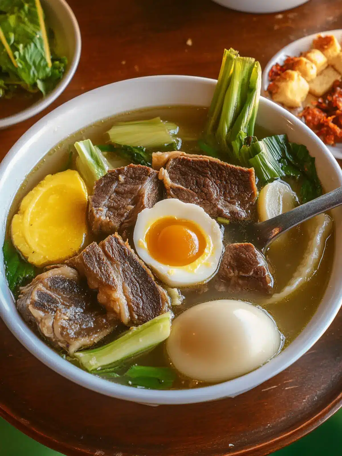 Filipino Bulalo (Beef Shank Soup)