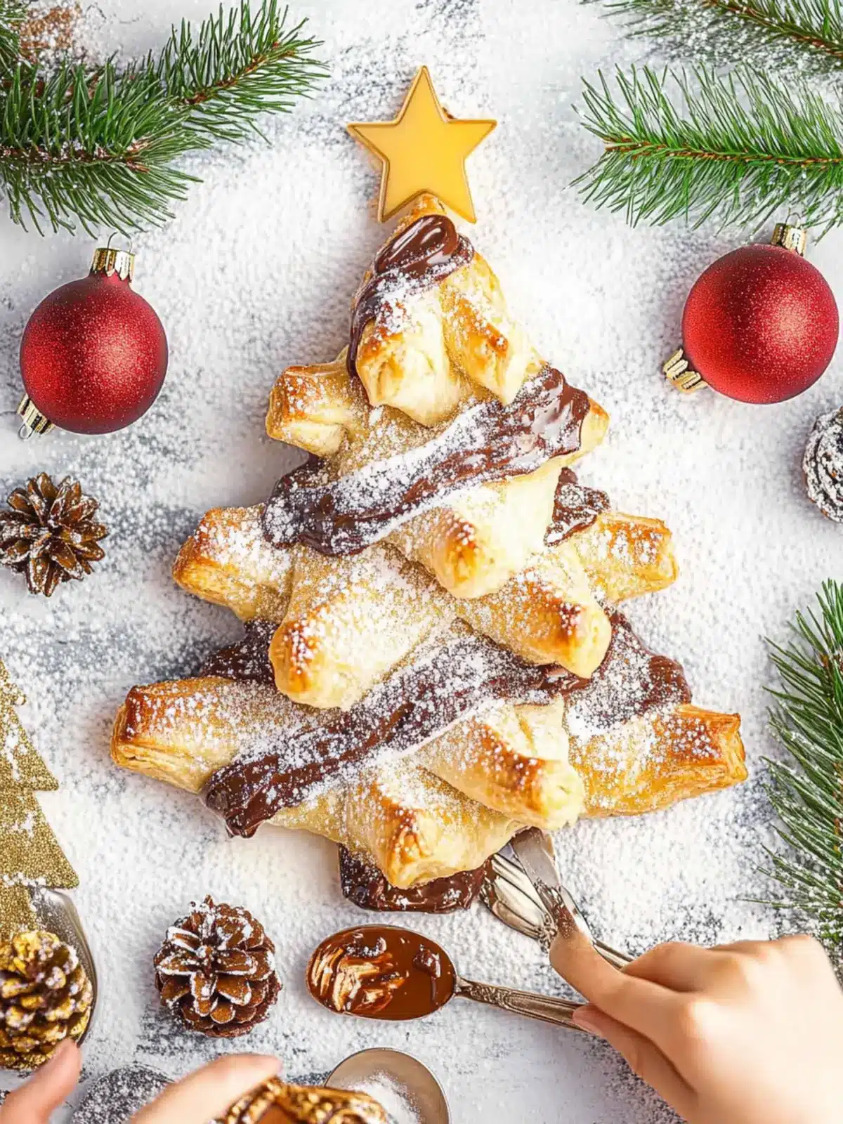Nutella Puff Pastry Christmas Tree: Your Festive Delight Awaits 4 Nutella Puff Pastry Christmas Tree