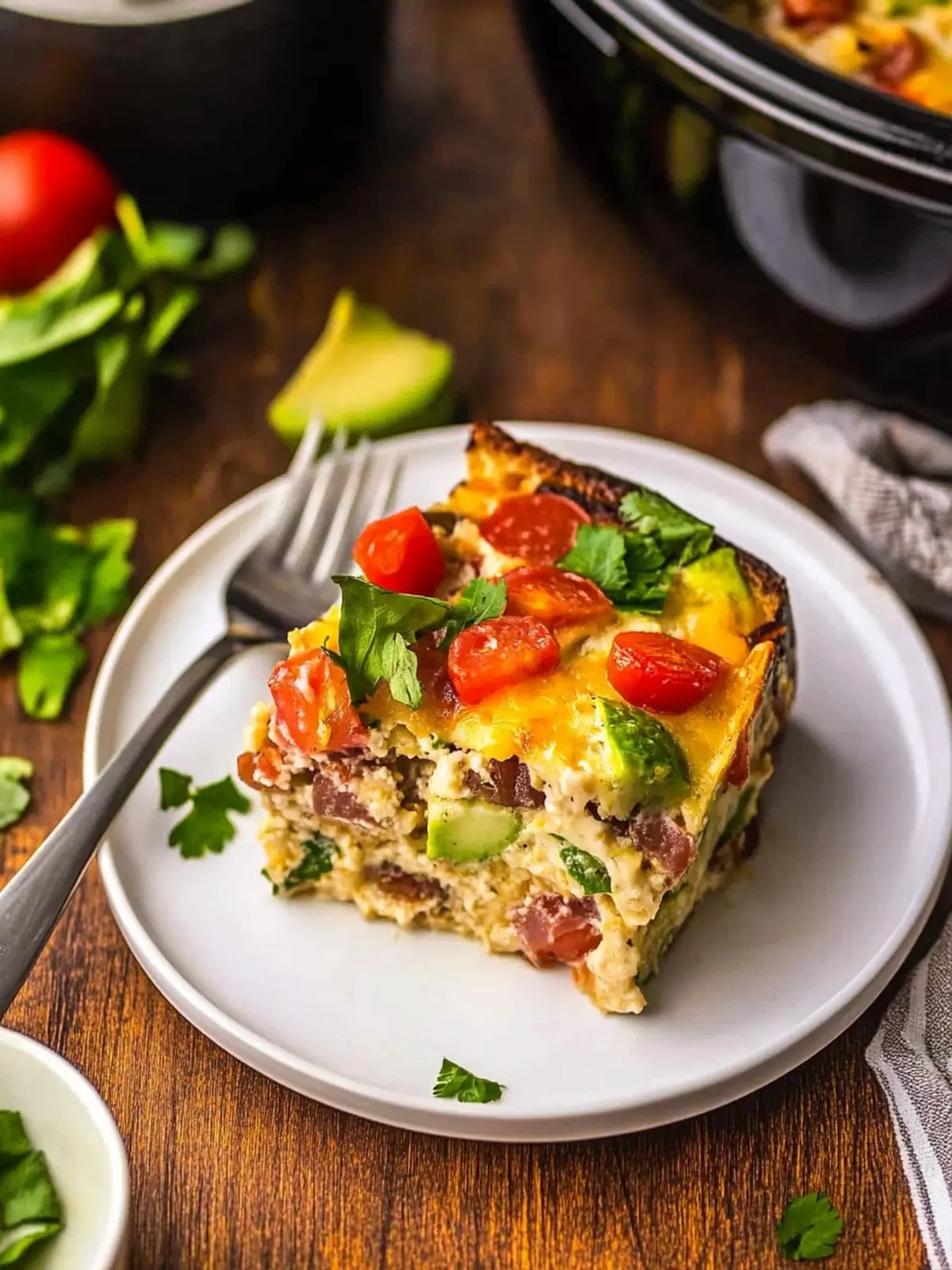 Savory Slow Cooker Overnight Breakfast Casserole for Easy Mornings 5 Slow Cooker Overnight Breakfast Casserole