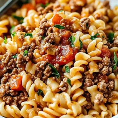 Ultimate Ground Beef Pasta: Your Go-To Comfort Food Delight 9 Ultimate Ground Beef Pasta: Comfort Food Delight Recipe