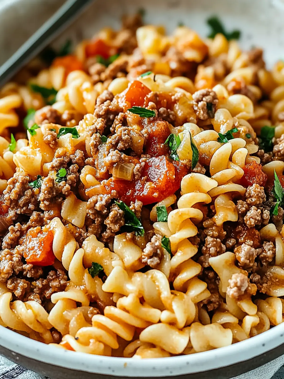 Ultimate Ground Beef Pasta: Your Go-To Comfort Food Delight 5 Ultimate Ground Beef Pasta: Comfort Food Delight Recipe