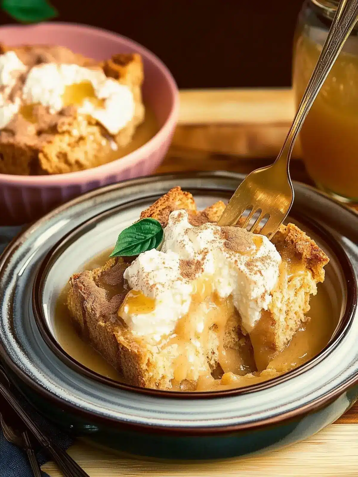 Cinnamon Apple Bread Pudding with Cottage Cheese Custard Bliss 4 Cinnamon Apple Bread Pudding with Cottage Cheese Custard
