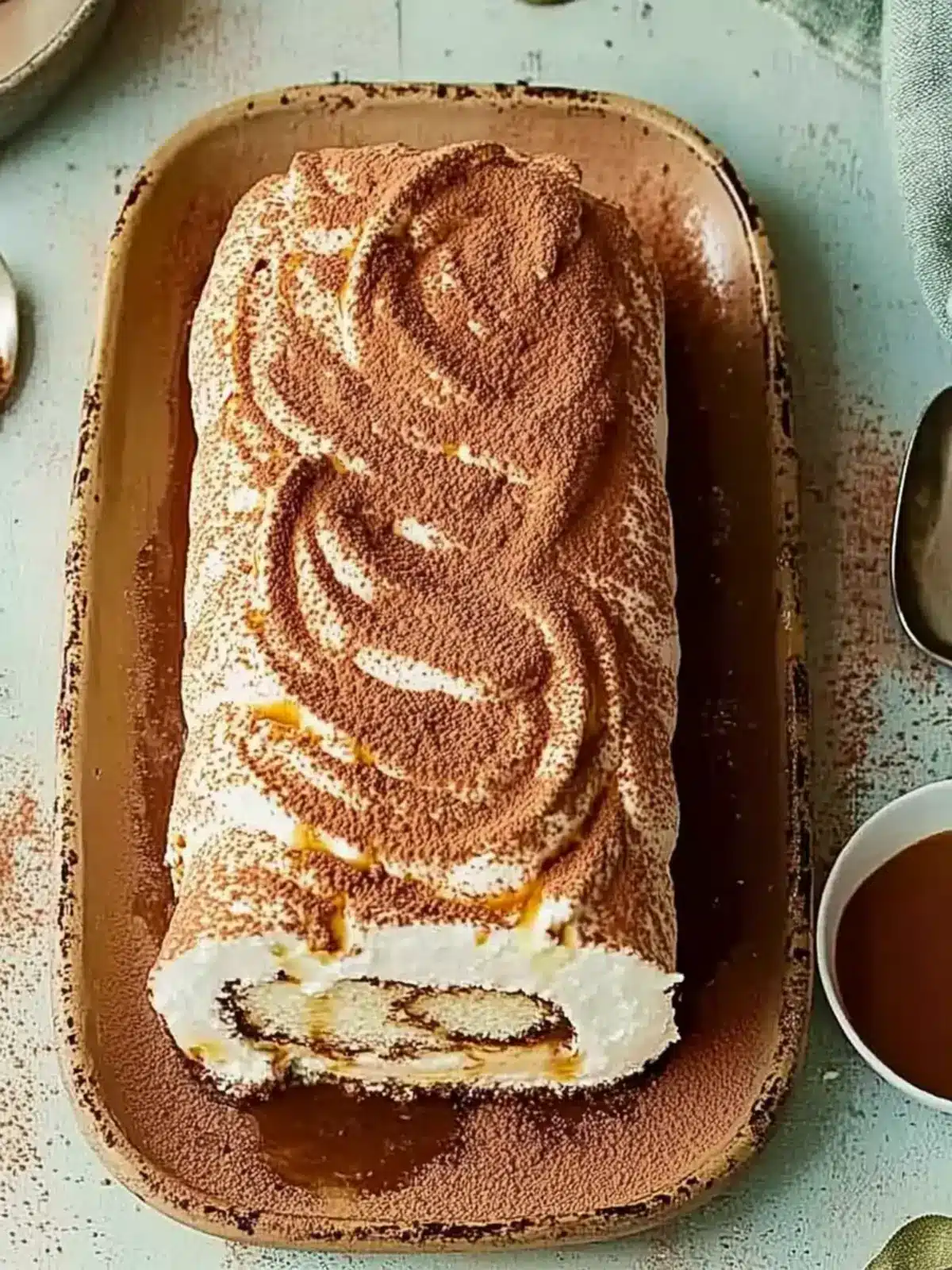 Decadent Tiramisu Meringue Roulade: A Coffee Lovers Dream 5 Tiramisu meringue roulade