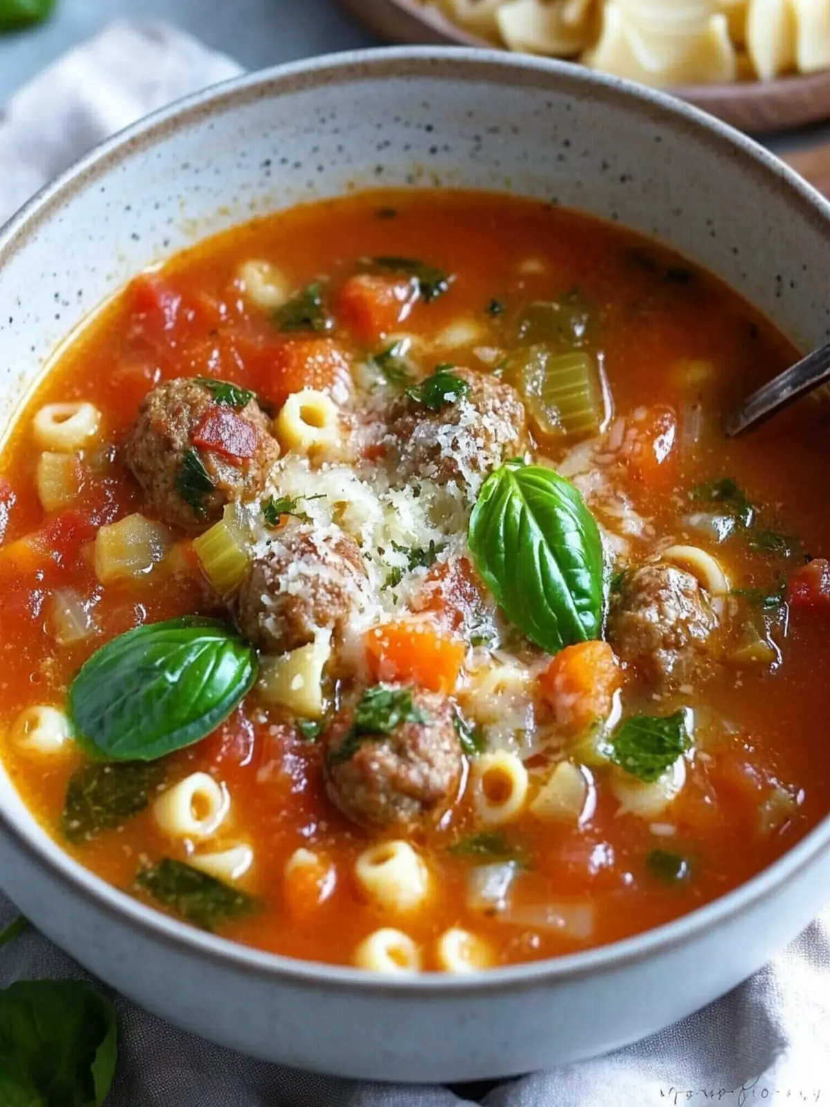 Instant Pot Turkey Meatball and Ditalini Soup Easy Comfort Meal 2 Instant Pot Turkey Meatball and Ditalini Soup