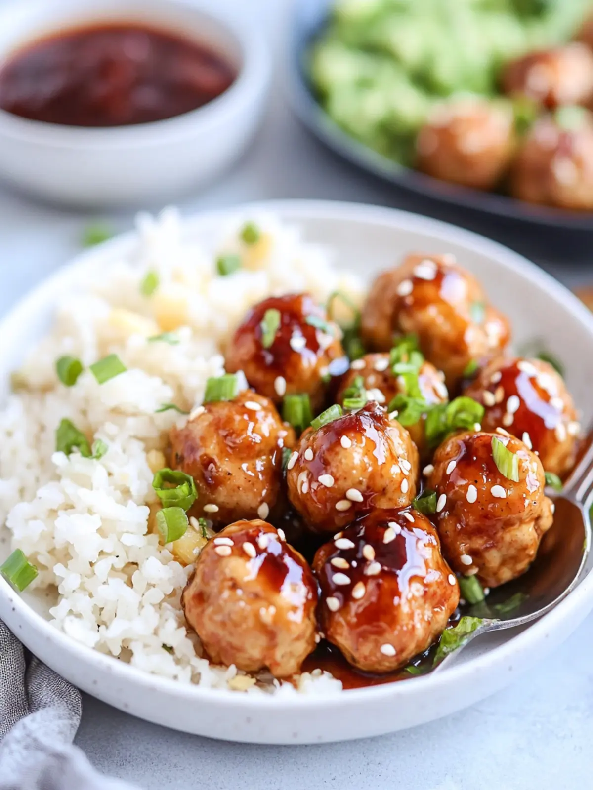 Teriyaki Pineapple Chicken Meatballs Better than Costco Delight 3 Teriyaki Pineapple Chicken Meatballs (Better than Costco)