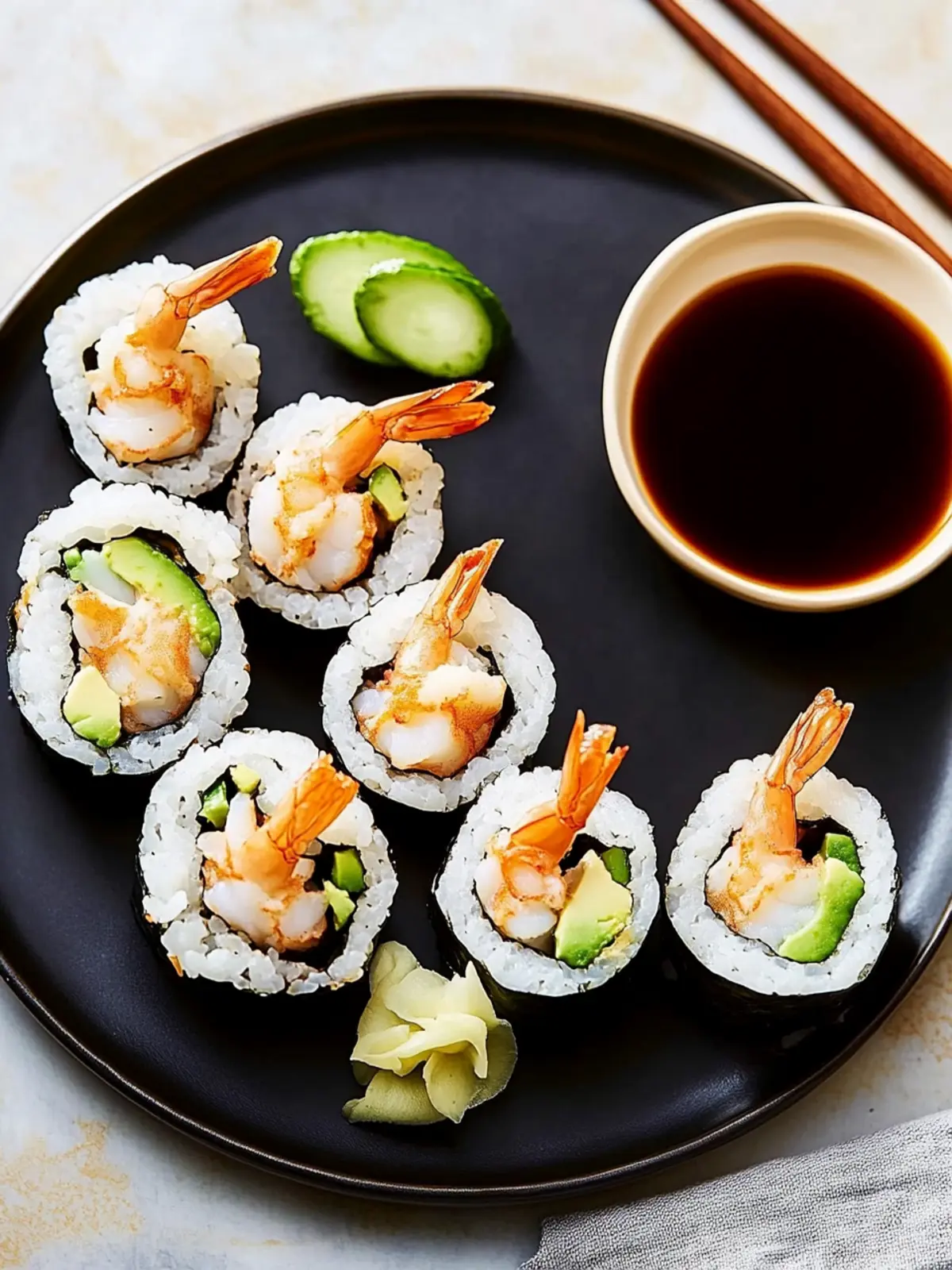 Crispy Shrimp Tempura Roll Unleashing Avocado Bliss 4 Shrimp Tempura Roll