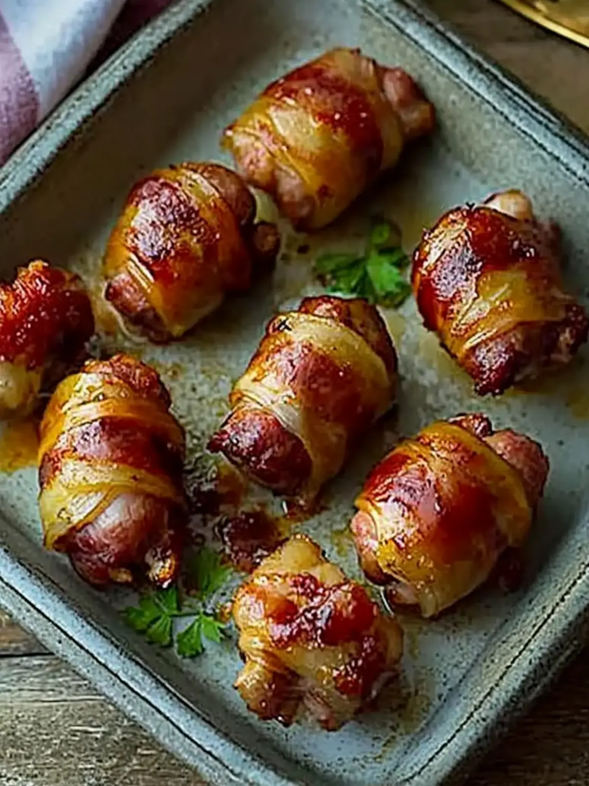 Triple Pigs in Blankets: Festive Flavors Made Easy 3 Triple pigs in blankets