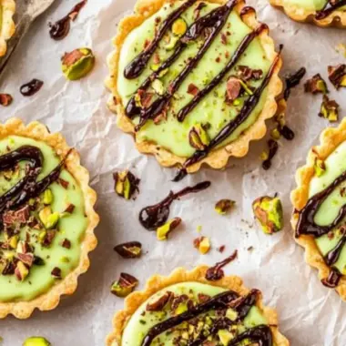 Decadent Pistachio Tartlets: A Creamy Delight You’ll Love 9 Pistachio Tartlets