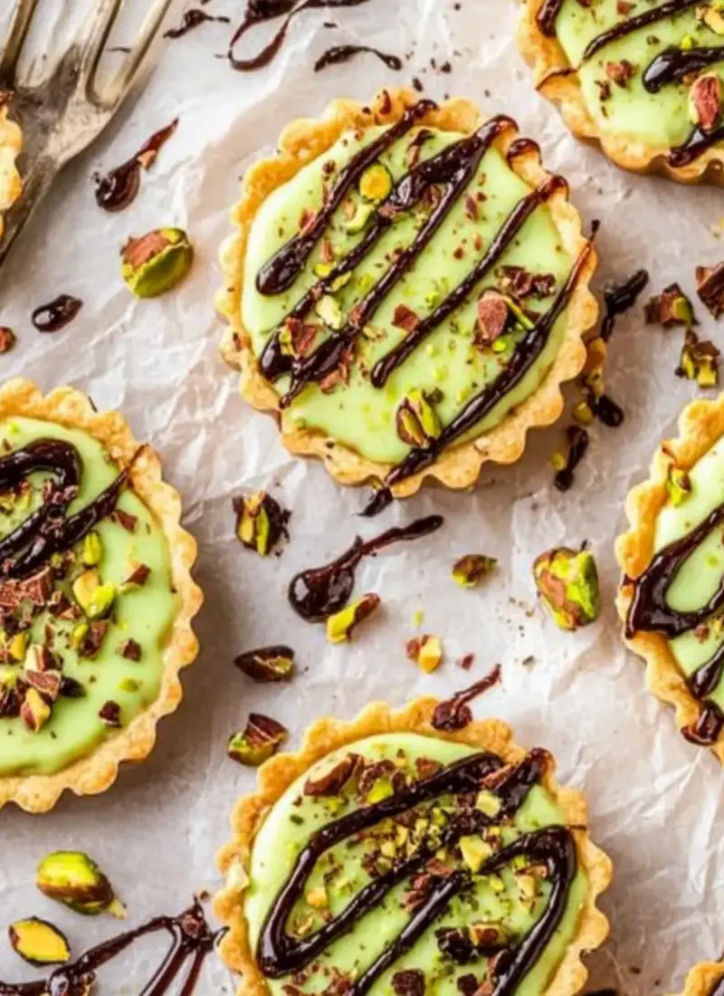 Pistachio Tartlets