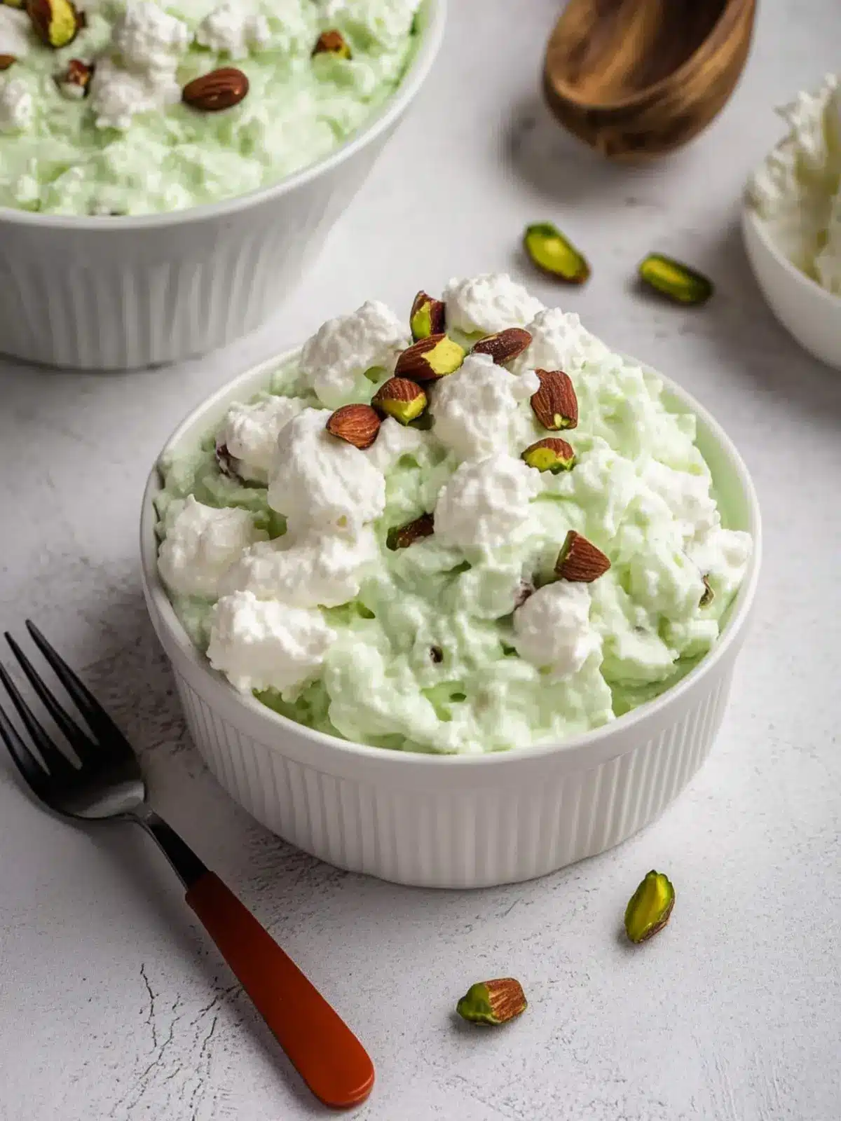Creamy Vintage Pistachio Fluff Salad for Effortless Fun 5 Vintage Pistachio Fluff salad