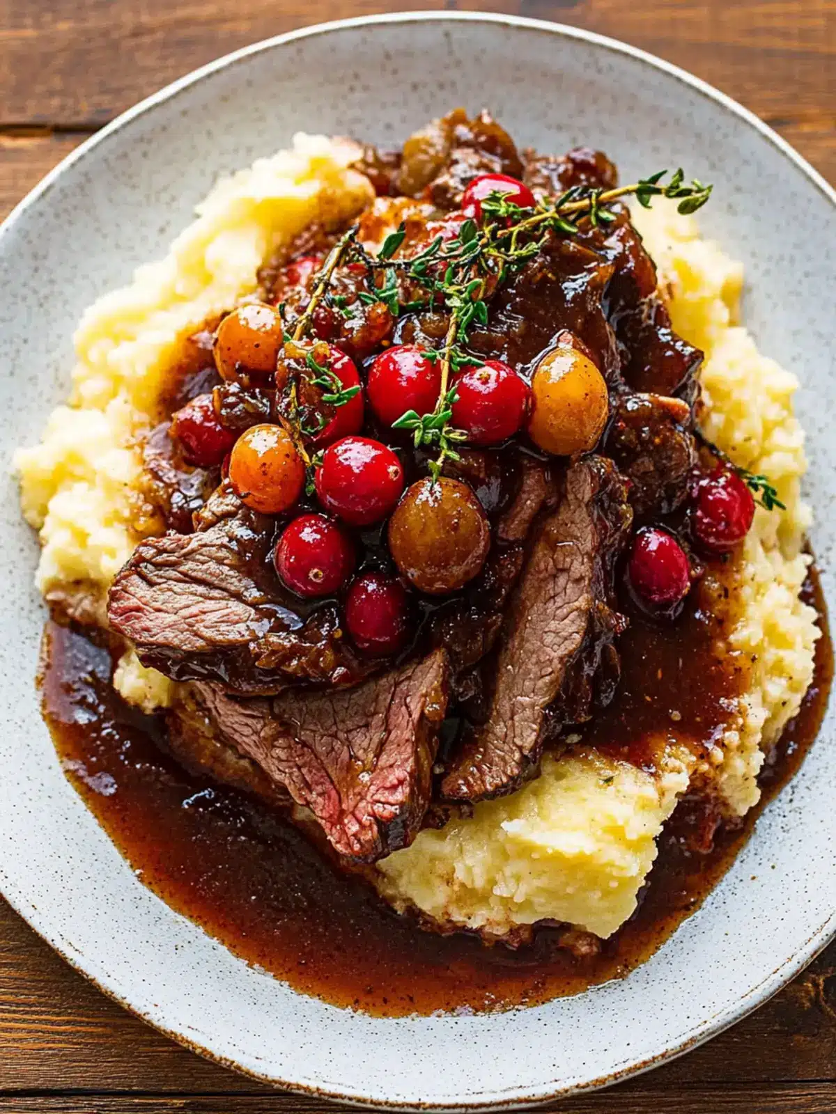 Savor the Flavor: Cranberry Balsamic Roast Beef Delight 5 Cranberry Balsamic Roast Beef