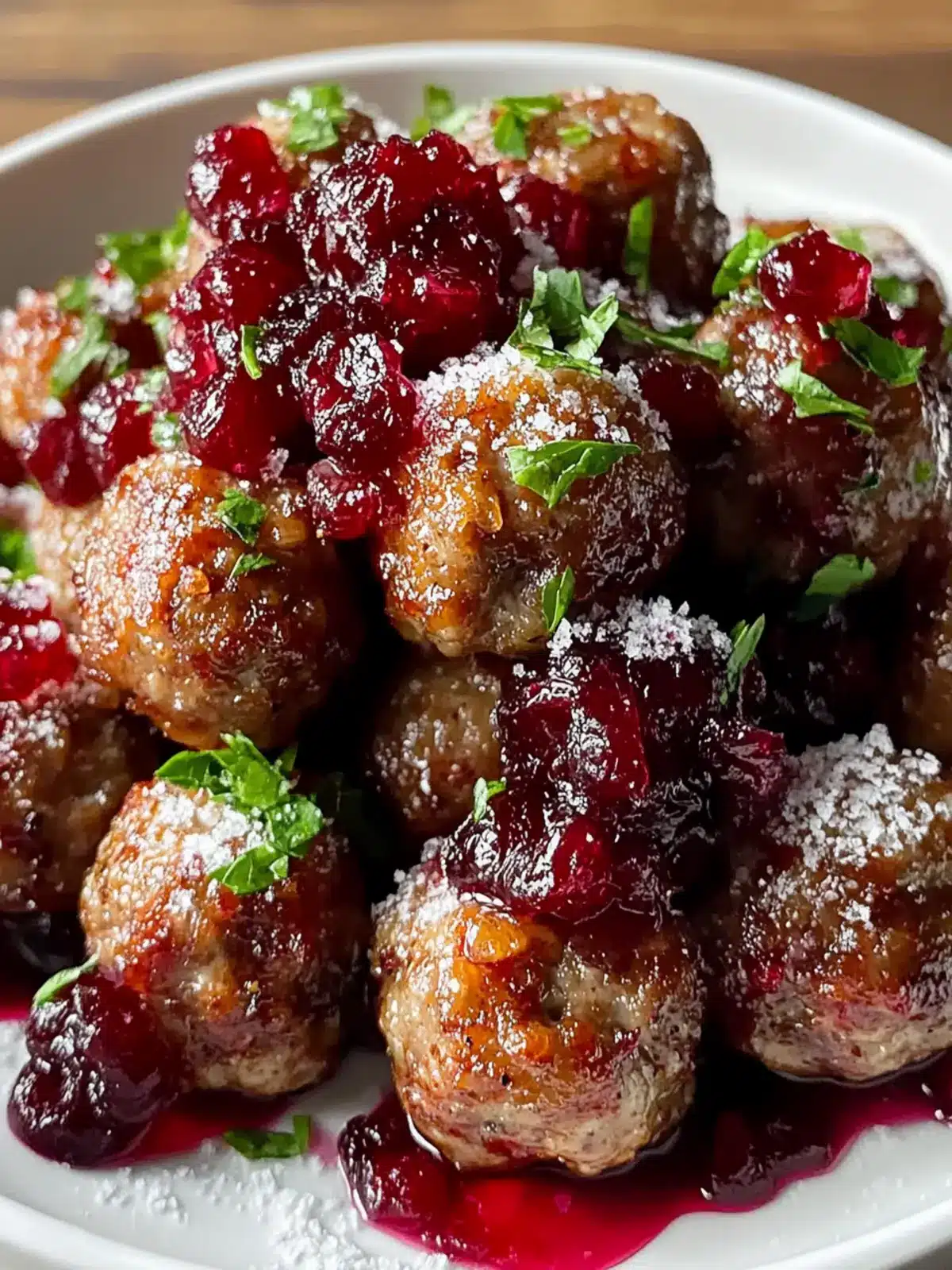 Delicious Christmas Cranberry Meatballs for Merry Gatherings 2 Christmas Cranberry Meatballs