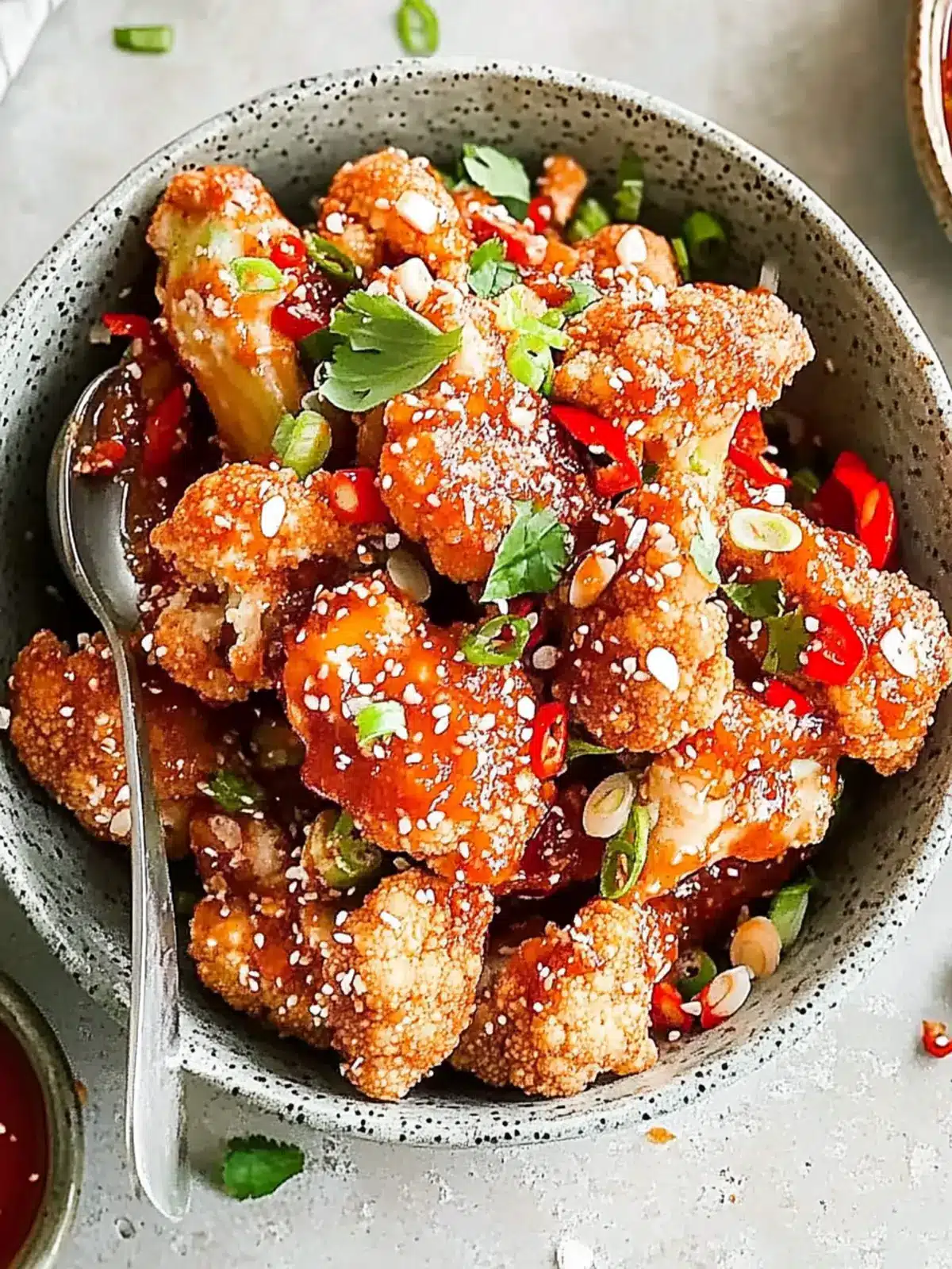 Crispy Bang Bang Cauliflower: A Flavorful Vegetarian Twist 3 Bang bang cauliflower