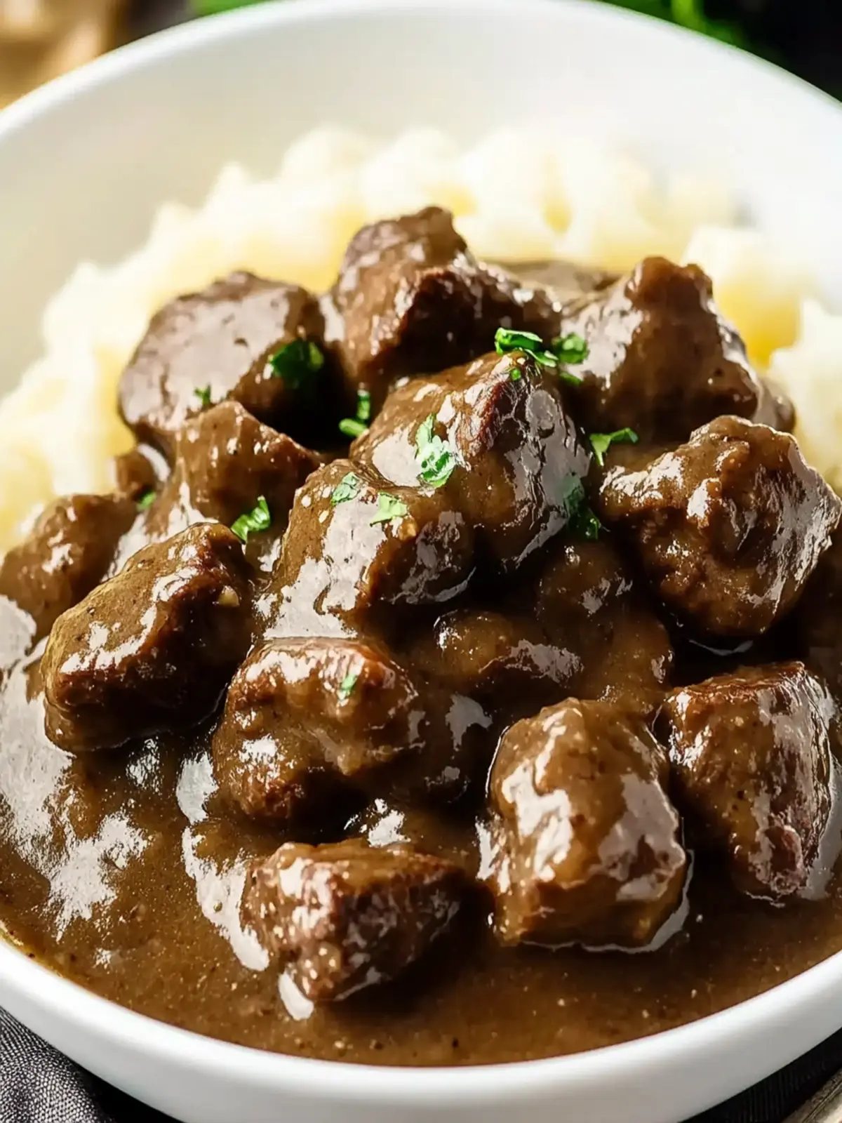 Savory Beef Tips and Gravy: Your New Comfort Food Favorite 4 Savory Beef Tips and Gravy: A Comforting Delight