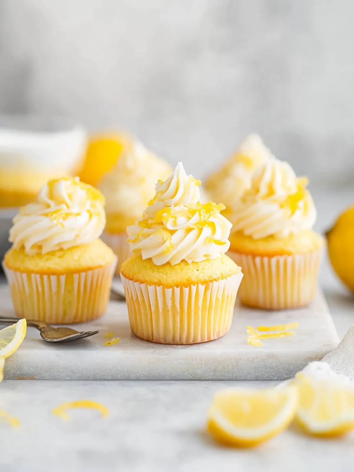 Lemon Curd Cupcakes