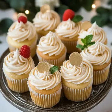 Decadent Champagne Cupcakes Recipe
