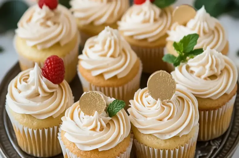Decadent Champagne Cupcakes Recipe
