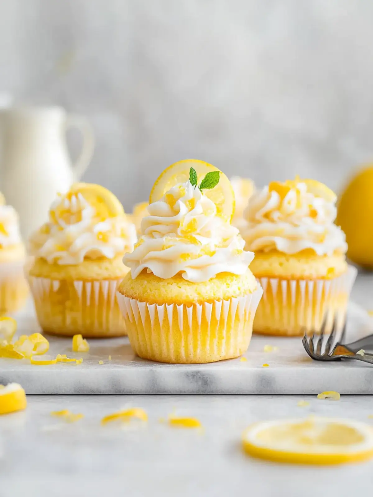 Lemon Curd Cupcakes