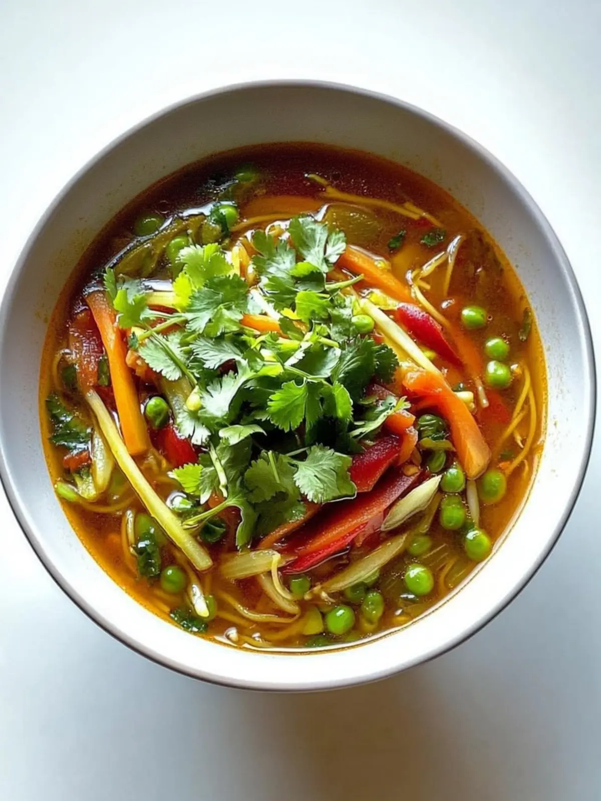 Hearty Vegetable Thukpa: Quick Tibetan Noodle Soup Delight 2 Vegetable Thukpa (Tibetan Noodle Soup)