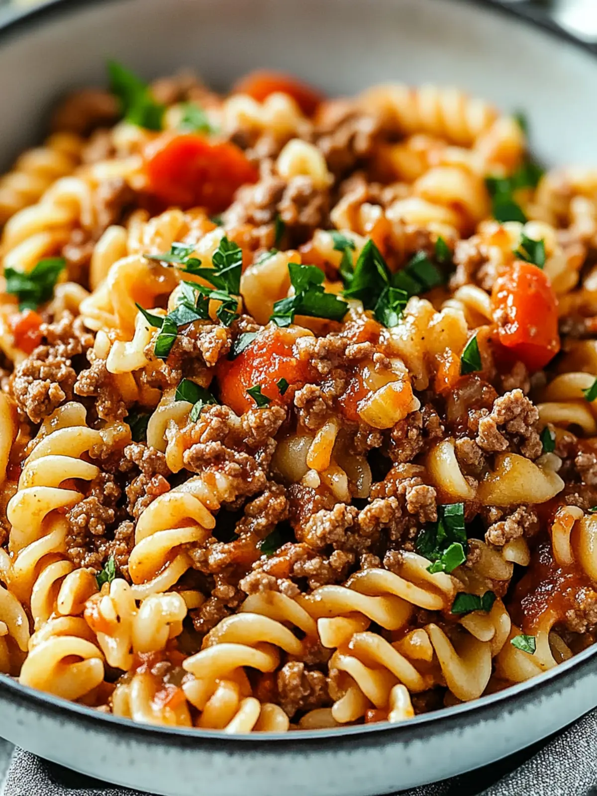 Ultimate Ground Beef Pasta: Your Go-To Comfort Food Delight 3 Ultimate Ground Beef Pasta: Comfort Food Delight Recipe
