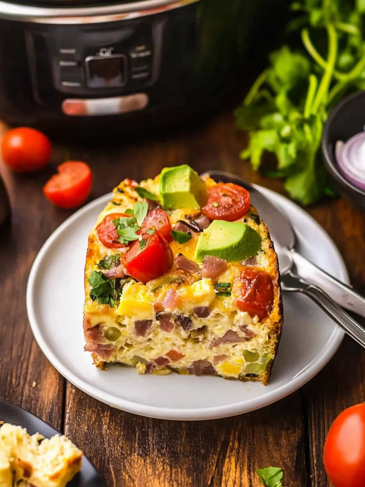 Savory Slow Cooker Overnight Breakfast Casserole for Easy Mornings 2 Slow Cooker Overnight Breakfast Casserole
