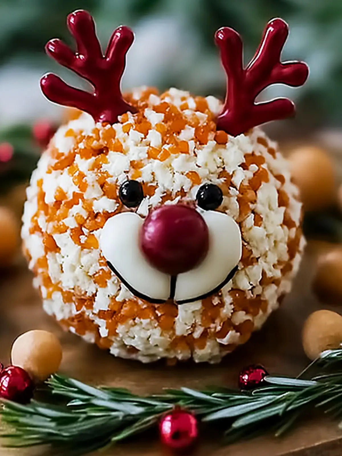 Rudolph Christmas Cheese Ball Recipe: A Festive Crowd-Pleaser 5 Rudolph Christmas Cheese Ball Recipe