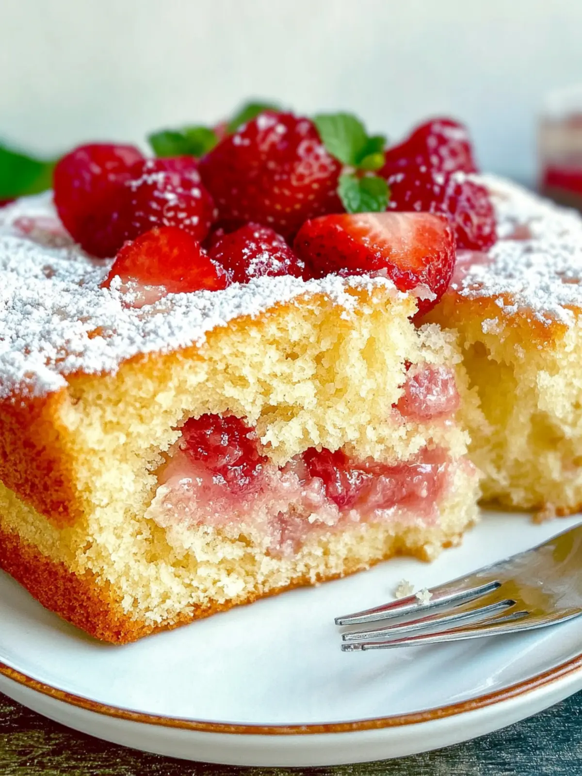 The EASIEST Cake You’ll EVER Make | Refreshing Spanish Bizcocho 2 The EASIEST Cake You´ll EVER Make | Spanish Bizcocho de Fresa Recipe