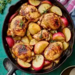One Pan Apple Cider Chicken Skillet for Cozy Fall Nights 4 One Pan Apple Cider Chicken Skillet