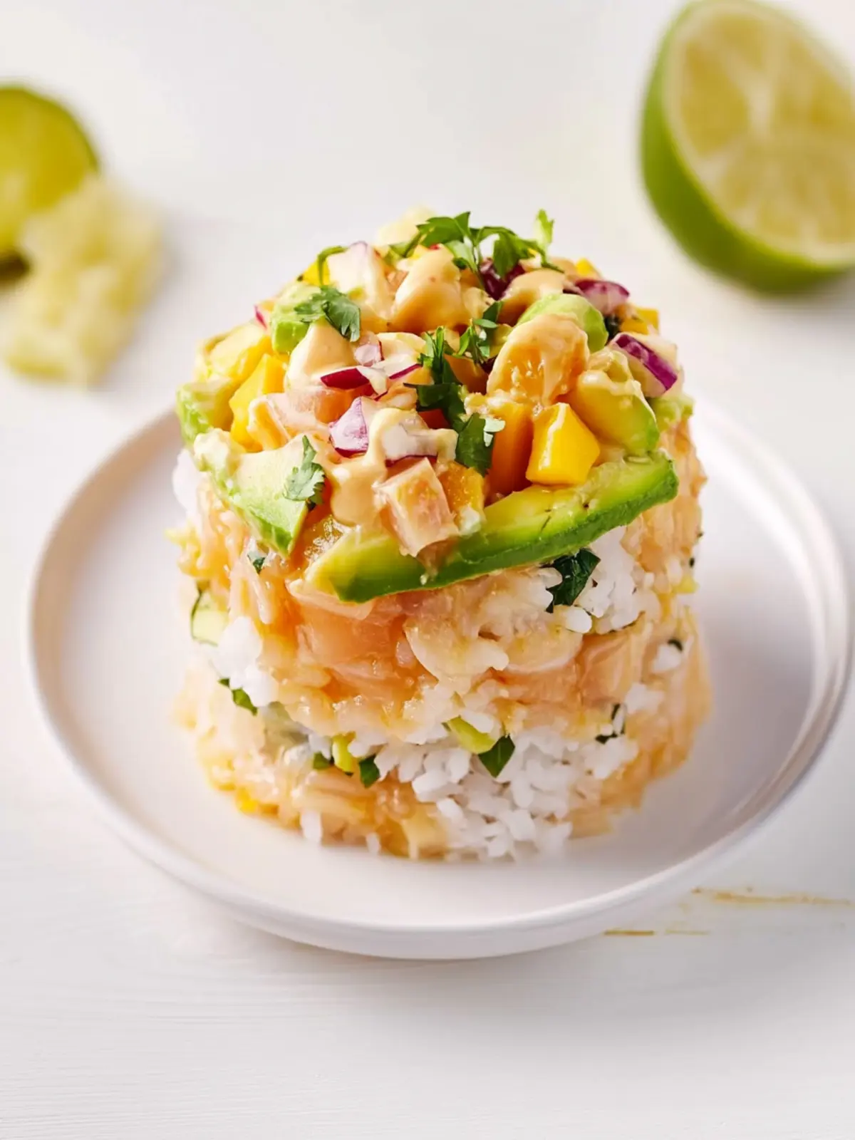 Fresh and Easy Sushi Stacks That Are Sure to Impress 3 Sushi Stacks