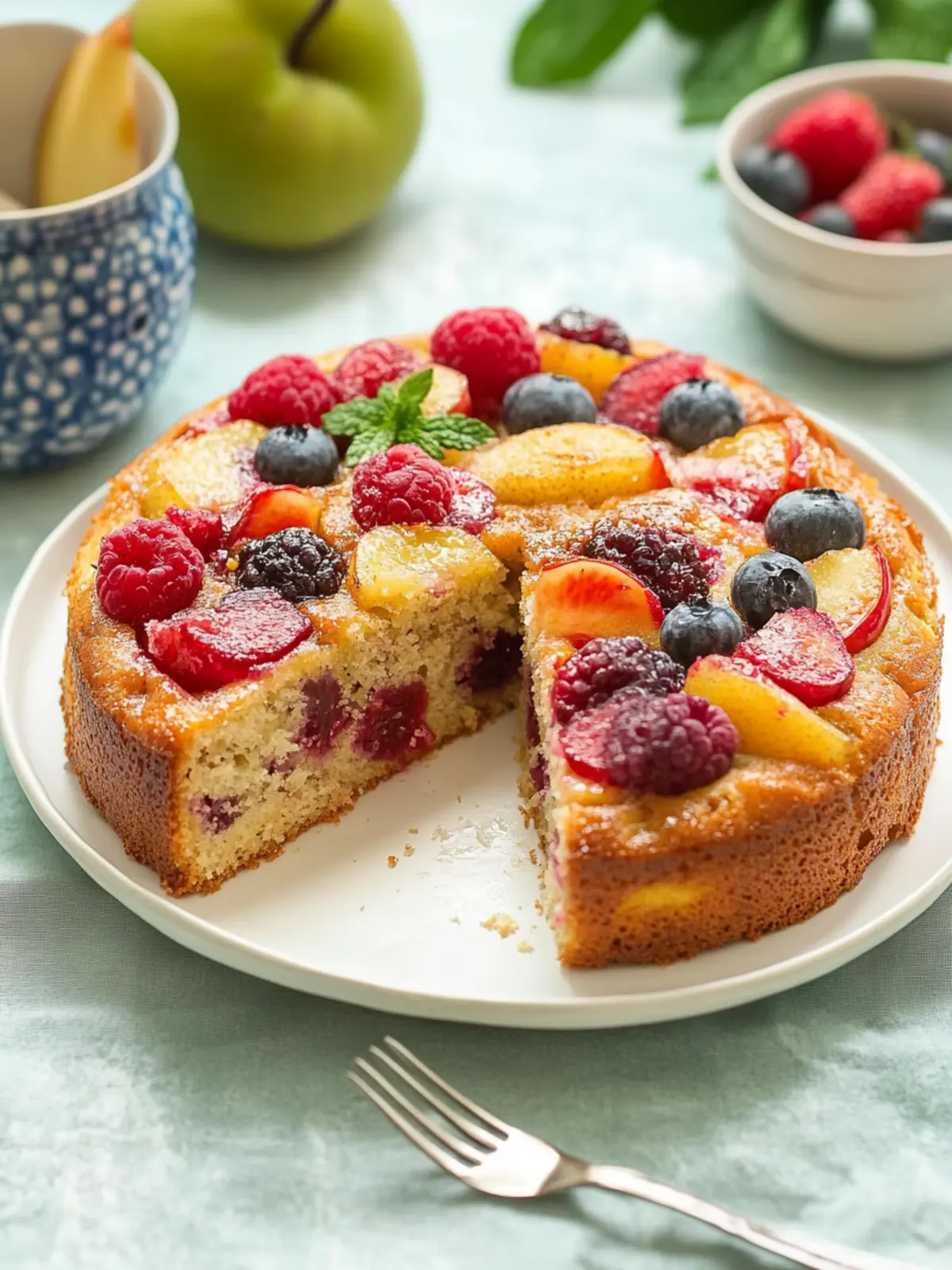 Delicious Dairy-Free Italian Fruit Cake for Spring Bliss 3 Fruit Cake