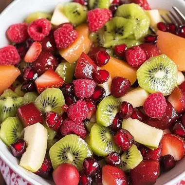 Delicious Christmas Fruit Salad with Honey Poppyseed Twist 10 Christmas Fruit Salad