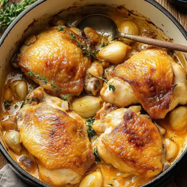 Savory Chicken with 40 Cloves of Garlic for Comforting Flavor 9 Chicken with 40 Cloves of Garlic