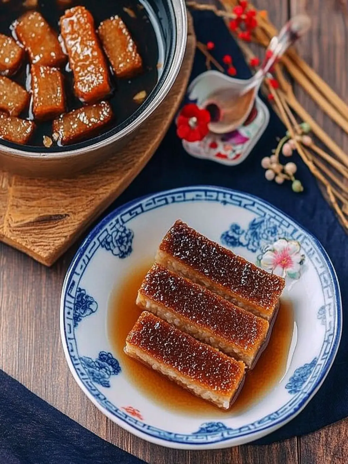 Nian Gao: The Chewy Chinese New Year Sweet Rice Cake Delight 2 Nian Gao (Chinese New Year Sweet Rice Cake)