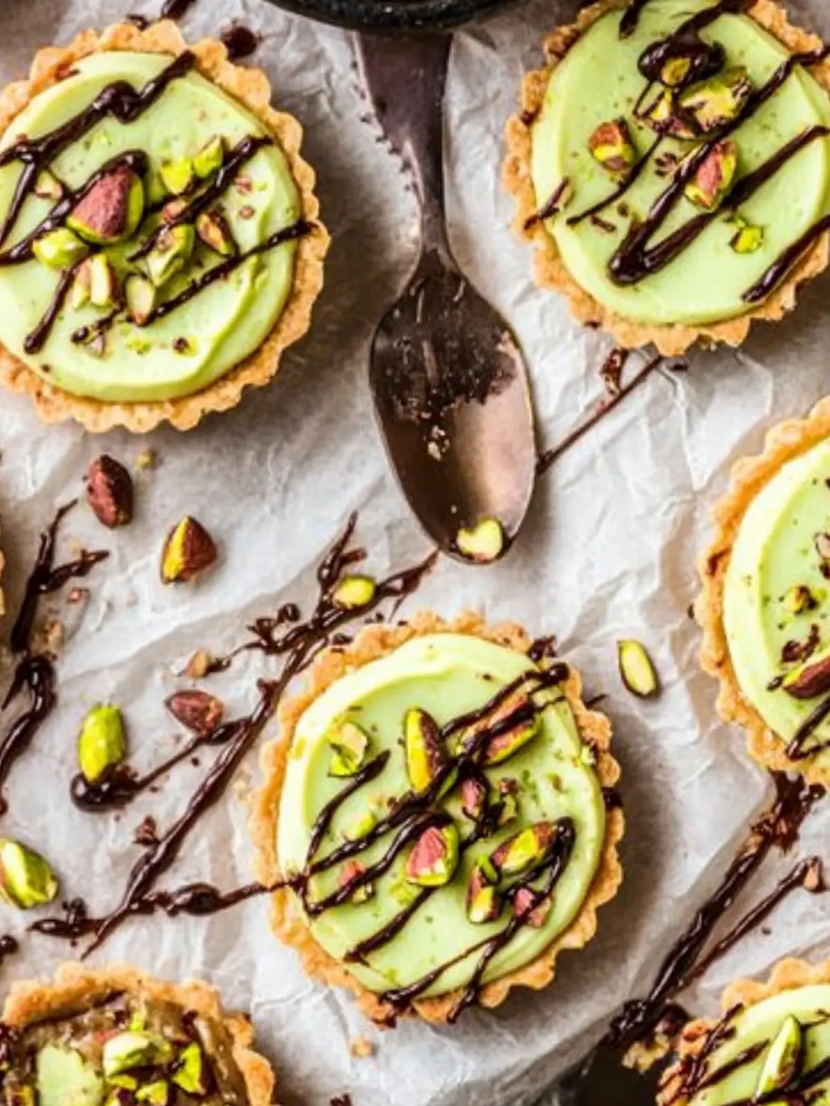 Decadent Pistachio Tartlets: A Creamy Delight You’ll Love 3 Pistachio Tartlets