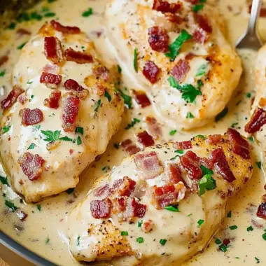 Asiago Chicken with Bacon Cream Sauce You Must Try Tonight 10 Asiago Chicken with Bacon Cream Sauce