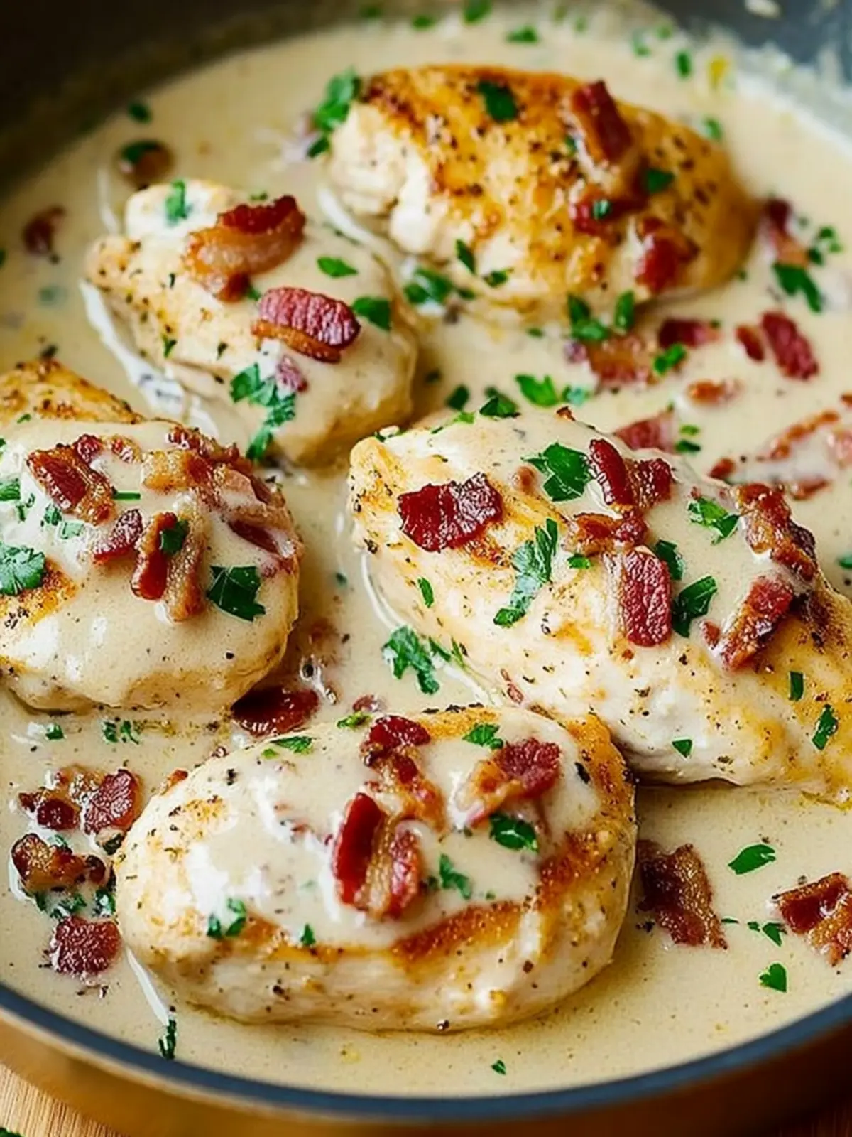 Asiago Chicken with Bacon Cream Sauce You Must Try Tonight 3 Asiago Chicken with Bacon Cream Sauce