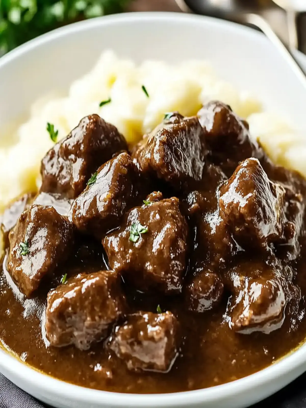 Savory Beef Tips and Gravy: Your New Comfort Food Favorite 3 Savory Beef Tips and Gravy: A Comforting Delight