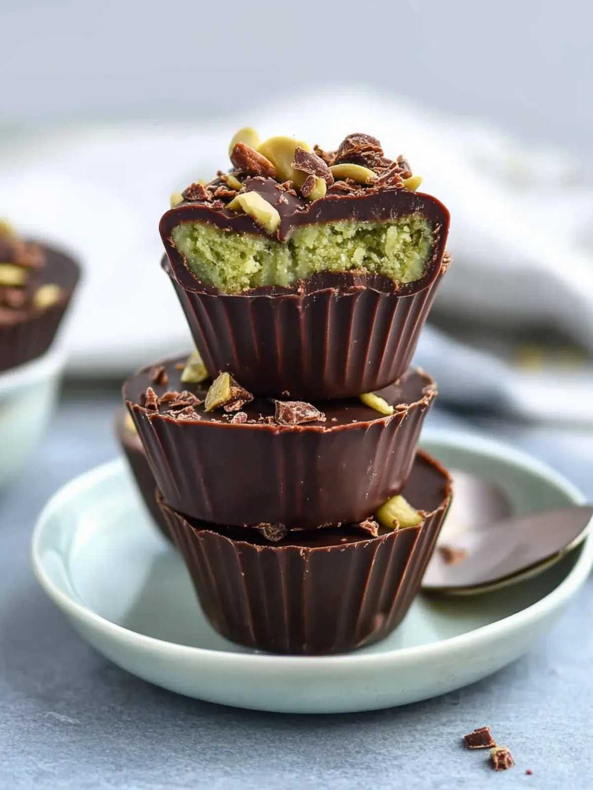 Decadent Dubai Chocolate Cups: Your New Favorite No-Bake Treat 4 Dubai Chocolate Cups
