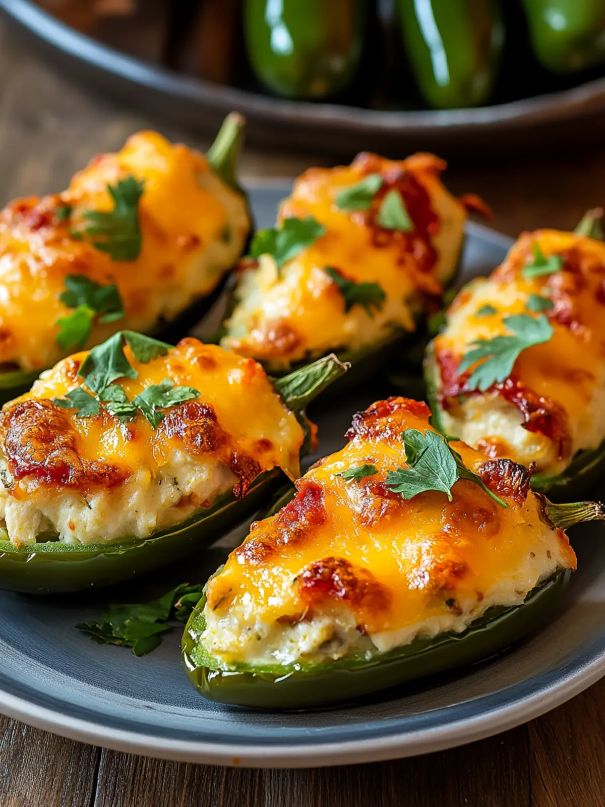 Spicy Stuffed Jalapeño Poppers Recipe